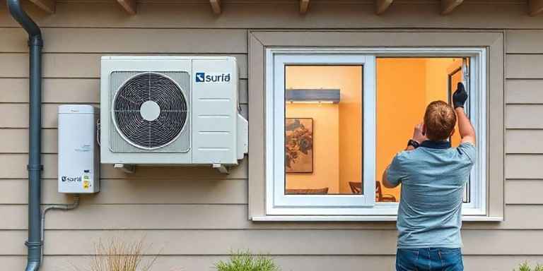 varmepumpsinstallation